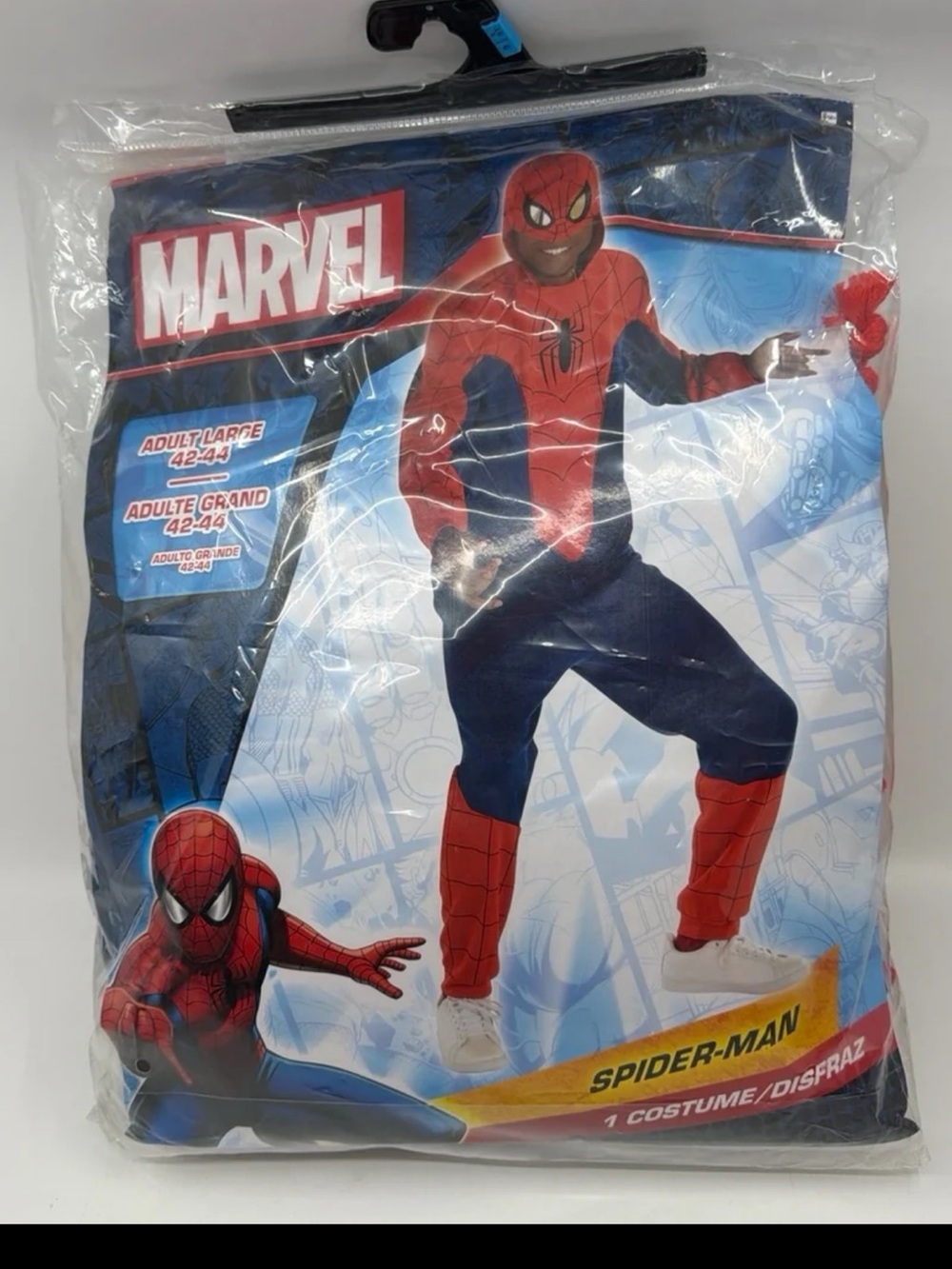 Spider-Man Cosplay Sweatsuit
Costume Adult Sz L 42-44